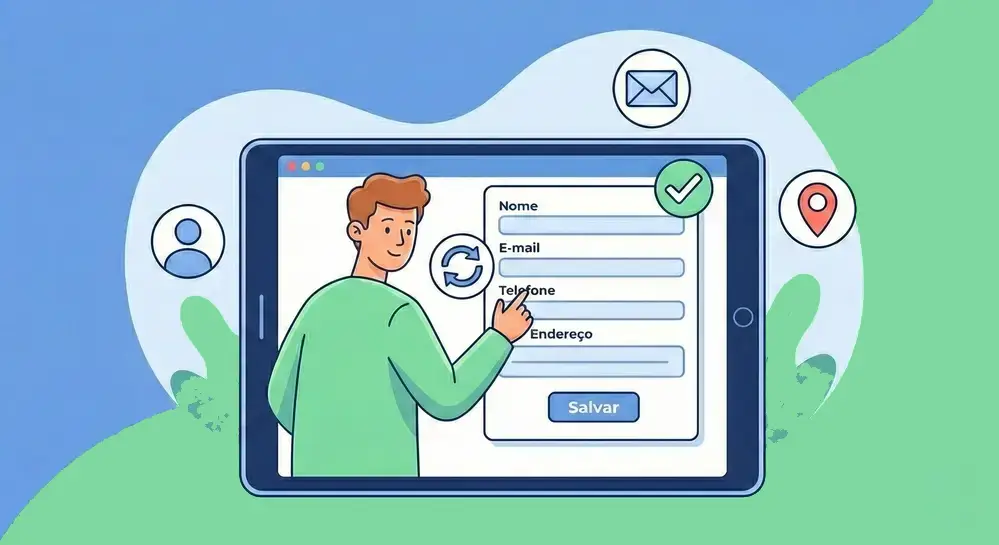 Atualização dos dados cadastrais da H3
